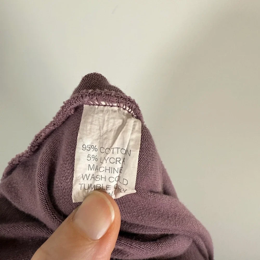 Bluefish Barclay Fold‎ Over Lantern Bell Shape Midi Skirt Size 2 Plum Lagenlook - Picture 6 of 6